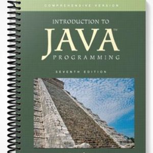 Solutions Manual for Introduction to Java Programming Comprehensive Version 7th Edition by Liang
