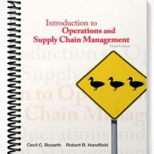 Solutions Manual for Introduction to Operations and Supply Chain Management 3rd Edition by Bozarth