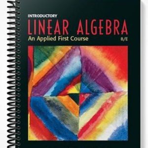 Solutions Manual for Introductory Linear Algebra An Applied First Course 8th Edition by Kolman