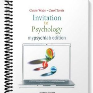 Solutions Manual for Invitation to Psychology 4th Edition by Wade