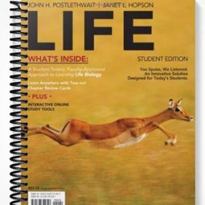 Solutions Manual for LIFE 1st Edition by Postlethwait