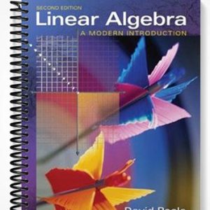 Solutions Manual for Linear Algebra A Modern Introduction 2nd Edition by David Poole
