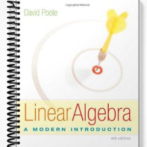 Solutions Manual for Linear Algebra A Modern Introduction 4th Edition by David Poole
