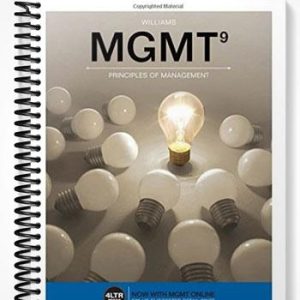 Solutions Manual for MGMT 9th Edition by Williams