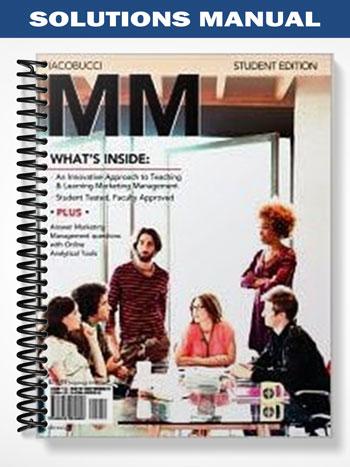 Solutions Manual for MM (Marketing Management) 1st Edition by Dawn Iacobucci