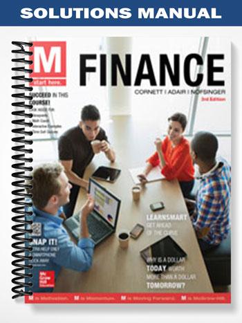 Solutions Manual for M Finance 3rd Edition by Cornett