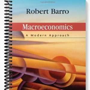 Solutions Manual for Macroeconomics A Modern Approach 1st Edition by Barro
