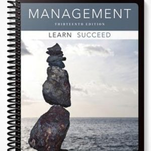 Solutions Manual for Management 13th Edition by Schermerhorn