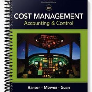 Solutions Manual for Management Accounting 6th Edition by Hansen