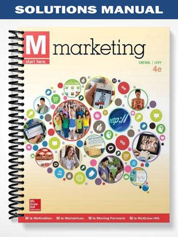 Solutions Manual for Marketing 4th Editio by Grewal