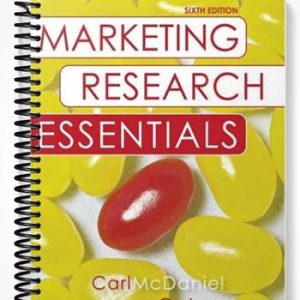 Solutions Manual for Marketing Research Essentials with SPSS 6th Edition by McDaniel