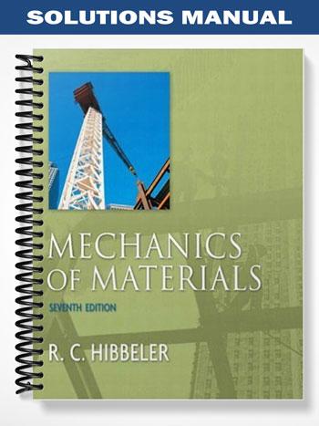 Solutions Manual for Mechanics of Materials 7th Edition by Russell C