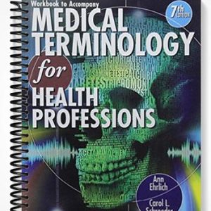 Solutions Manual for Medical Terminology for Health Professions 7th Edition by Ehrlich