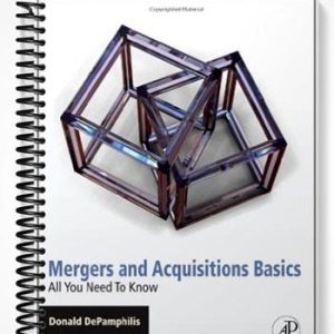 Solutions Manual for Mergers and Acquisitions Basics All You Need To Know 1st Edition by Donald DePamphilis