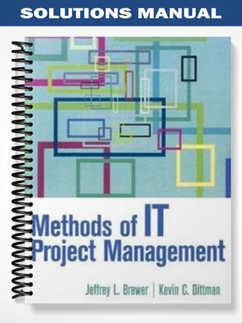 Solutions Manual for Methods of IT Project Management 1st Edition by Brewer