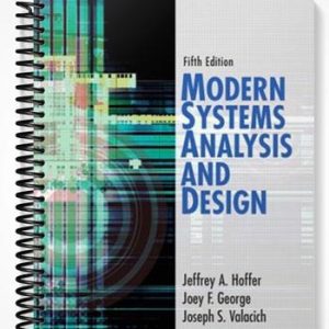 Solutions Manual for Modern Systems Analysis and Design 5th Edition by Hoffer