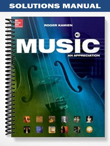 Solutions Manual for Music An Appreciation Brief 8th Edition by Roger Kamien