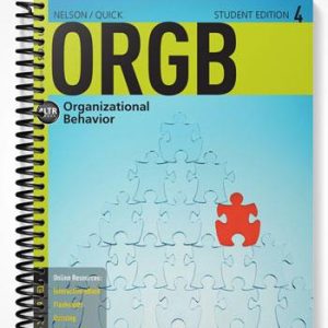 Solutions Manual for ORGB 4 4th Edition by Nelson