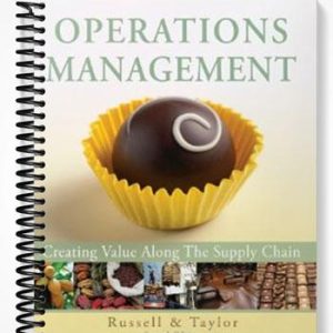 Solutions Manual for Operations Management Creating Value Along the Supply Chain 7th Edition by Russell