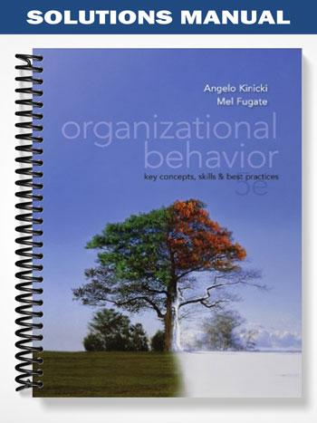 Solutions Manual for Organizational Behavior Key Concepts Skills & Best Practices 5th Edition by Kinicki