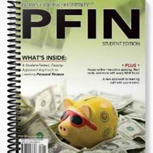 Solutions Manual for PFIN 2010 1st Edition by Gitman