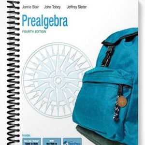 Solutions Manual for Prealgebra 4th Edition by Blair