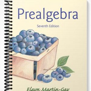 Solutions Manual for Prealgebra 7th Edition by Elayn Martin-Gay