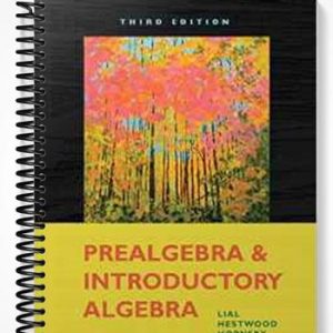 Solutions Manual for Prealgebra and Introductory Algebra 3rd Edition by Lial