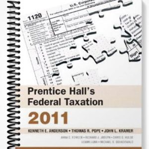 Solutions Manual for Prentice Halls Federal Tax 2011 Corporations 24th Edition by Anderson