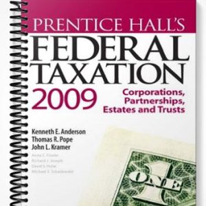Solutions Manual for Prentice Halls Federal Taxation 2009 Corporations 22nd Edition by Pope