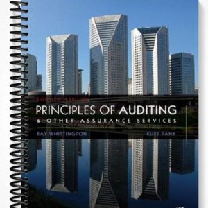 Solutions Manual for Principles of Auditing & Other Assurance Services 18th Edition by Whittington