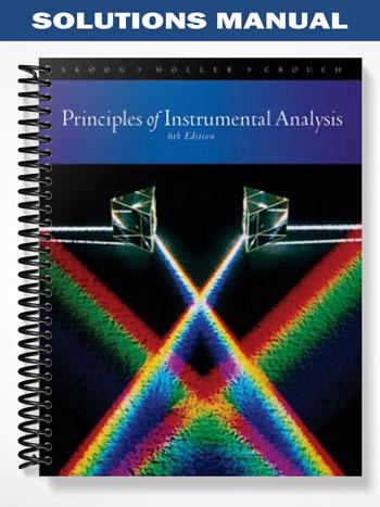Solutions Manual for Principles of Instrumental Analysis 6th Edition by Skoog