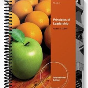 Solutions Manual for Principles of Leadership International Edition 7th Edition by DuBrin