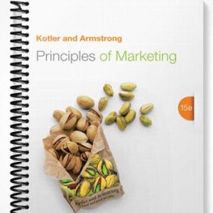 Solutions Manual for Principles of Marketing 15th Edition by Kotler