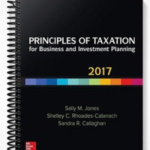 Solutions Manual for Principles of Taxation for Business and Investment Planning 20th Edition by Jones