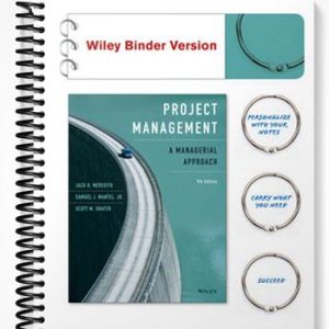 Solutions Manual for Project Management A Managerial Approach 9th Edition by Meredith
