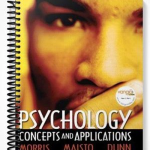 Solutions Manual for Psychology Concepts and Applications 1st Edition by Morris