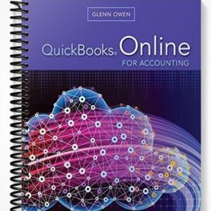 Solutions Manual for QuickBooks Online for Accounting 1st Edition by Glenn Owen