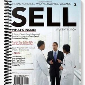 Solutions Manual for SELL 2nd Edition by Ingram