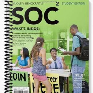 Solutions Manual for SOC 2nd Edition by Benokraitis