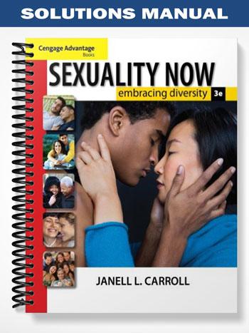 Solutions Manual for Sexuality Now Embracing Diversity 3rd Edition by Carroll