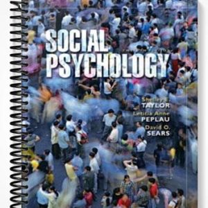 Solutions Manual for Social Psychology 12th Edition by Taylor
