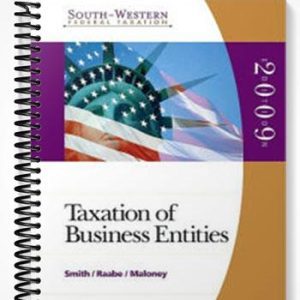 Solutions Manual for South-Western Federal Taxation 2009 Taxation of Business Entities 12th Edition by Smith