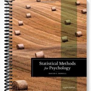 Solutions Manual for Statistical Methods for Psychology 8th Edition by Howell