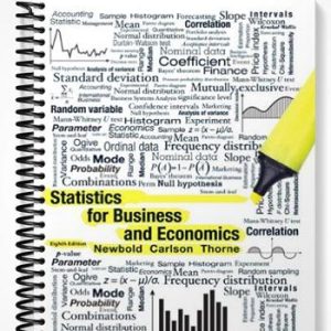 Solutions Manual for Statistics for Business and Economics 8th Edition by Newbold