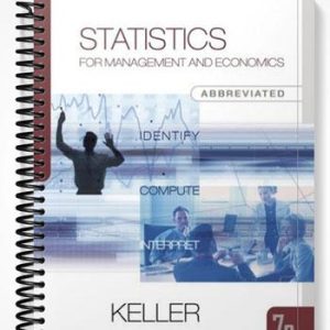 Solutions Manual for Statistics for Management and Economics 7th Edition by Gerald Keller