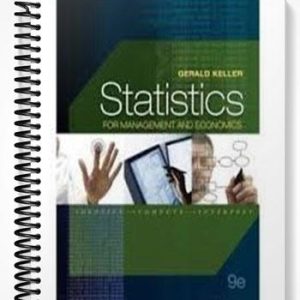 Solutions Manual for Statistics for Management and Economics 9th Edition by Gerald Keller