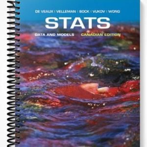 Solutions Manual for Stats Data and Models First Canadian Edition 1st Edition by De Veaux