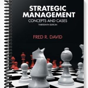 Solutions Manual for Strategic Management 13th Edition by David