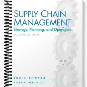 Solutions Manual for Supply Chain Management 4th Edition by Chopra